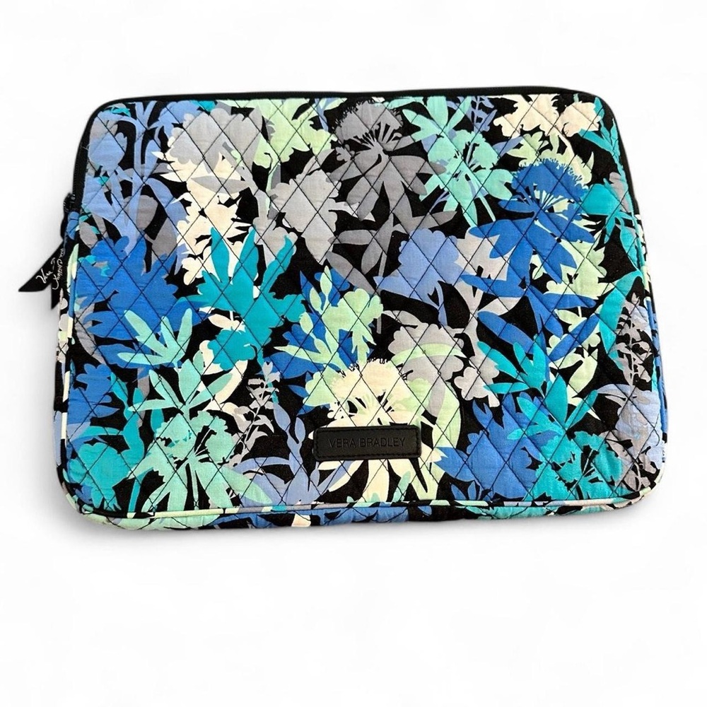 Vera Bradley Quilted Floral Laptop Sleeve Case